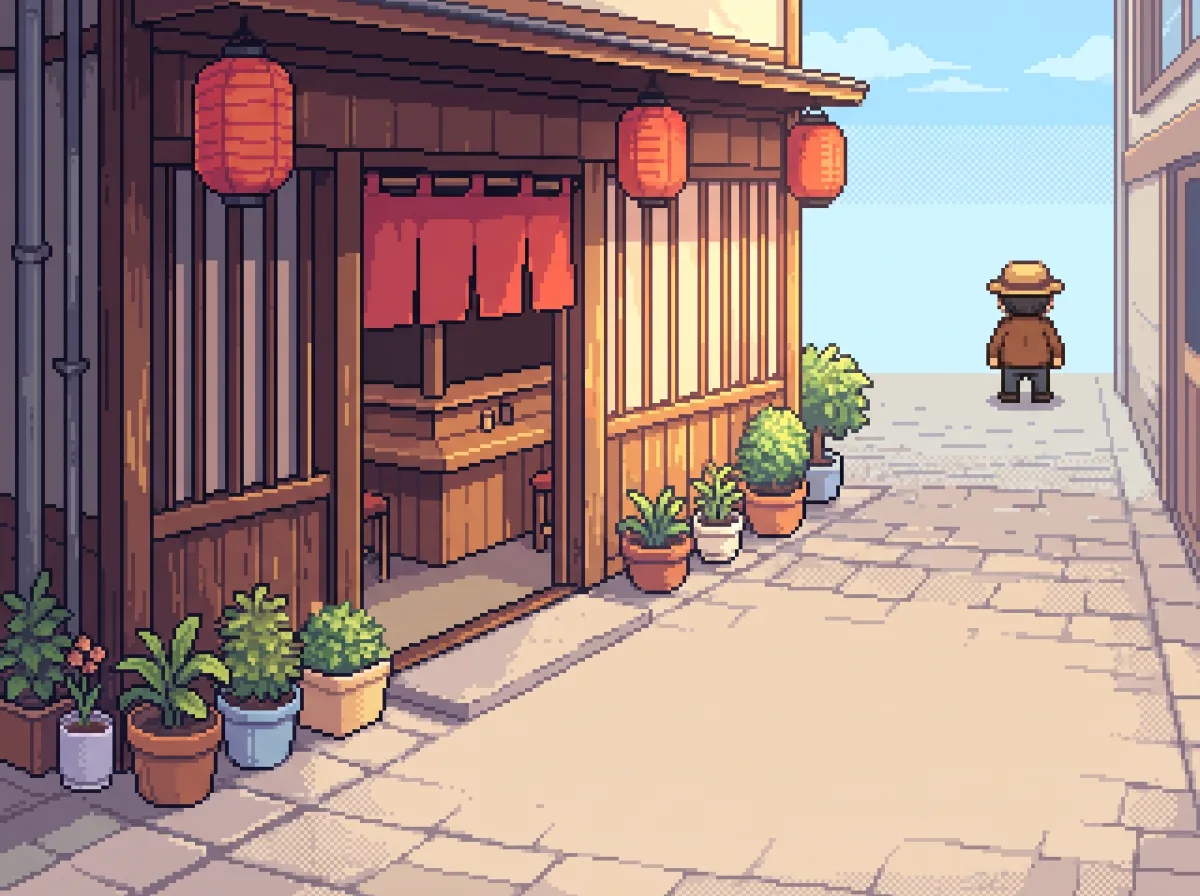 A Tokyo izakaya counter